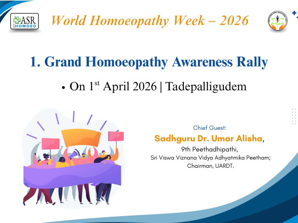 World Homoeopathy Awareness Week - Screening &Treatment 2000 patients