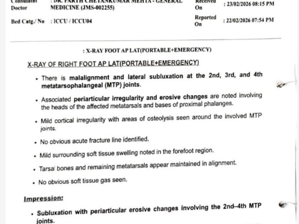 Young Life Stuck in Pain: Support Ankit’s Fight Against Diabetic Foot