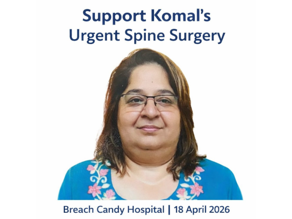 Support Komal’s Time-Sensitive Spine Treatment