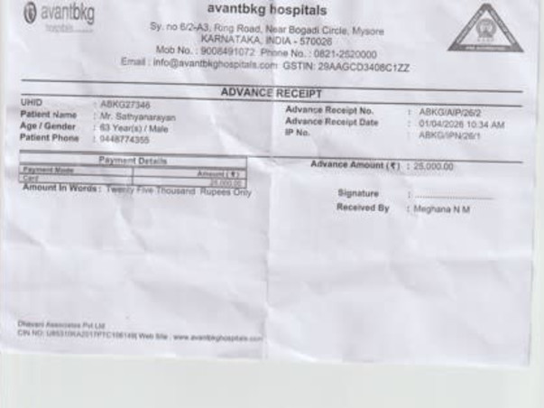 Support S Sathyanarayana To Recover From Cardiac Arrest