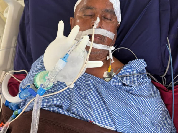 Help My Father Fight Critical Brain Stroke Treatment.