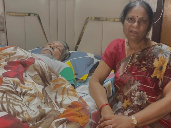 Help a retired teacher save her ailing husband's life & home