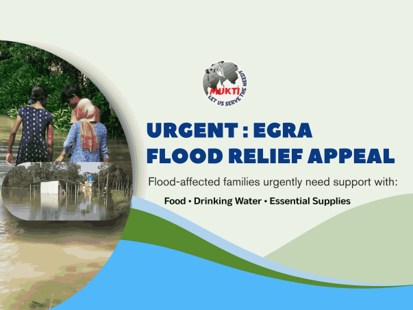 Help flood victims in Egra survive this crisis