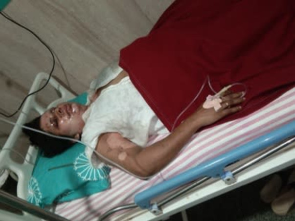 Help Lakshmi recover from severe burns after a tragic accident