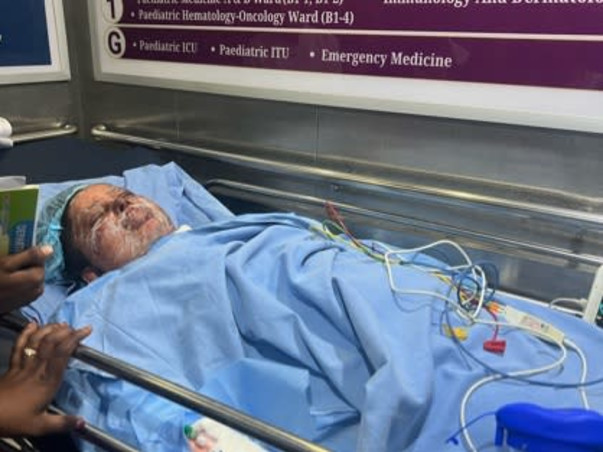 Help Lakshmi recover from severe burns after a tragic accident