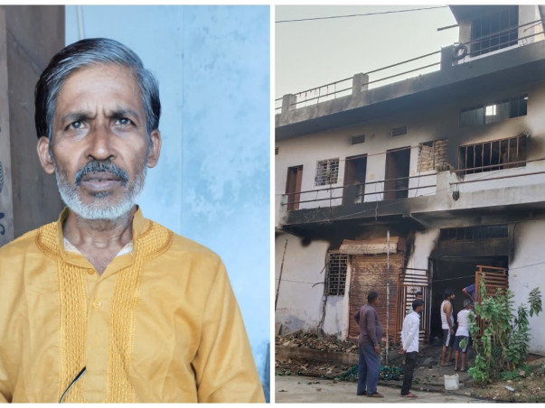 Help my father rebuild our lives after a devastating fire