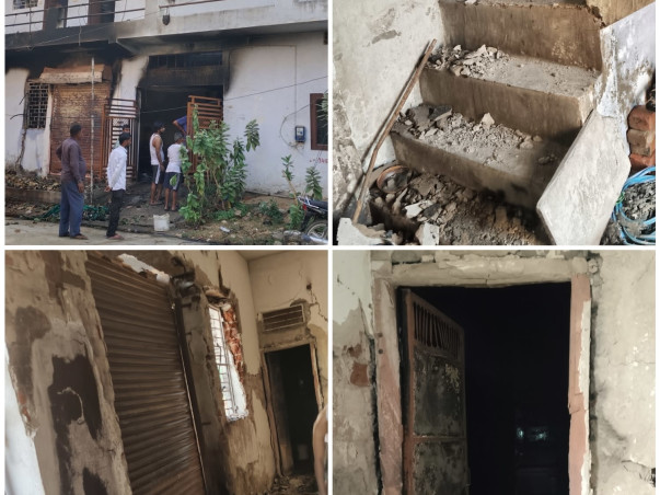 Help my father rebuild our lives after a devastating fire