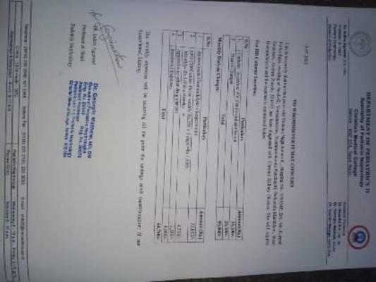 Save Amani Kidney transplantation | Milaap