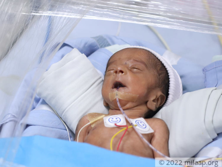 Parents seek your help to save their newborn