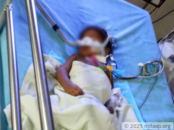 Help 11-month-old Kabelish Fight Pneumonia And Breathe Again