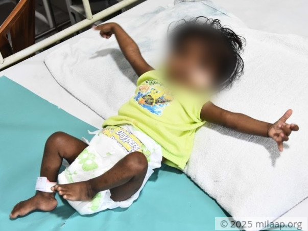 Help baby Monasree fight a severe heart disease