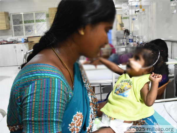 Help baby Monasree fight a severe heart disease