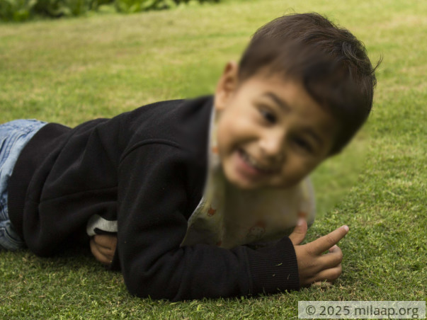 3 Years Old, Abdul Is Too Weak To Walk And Suffers From Liver Failure