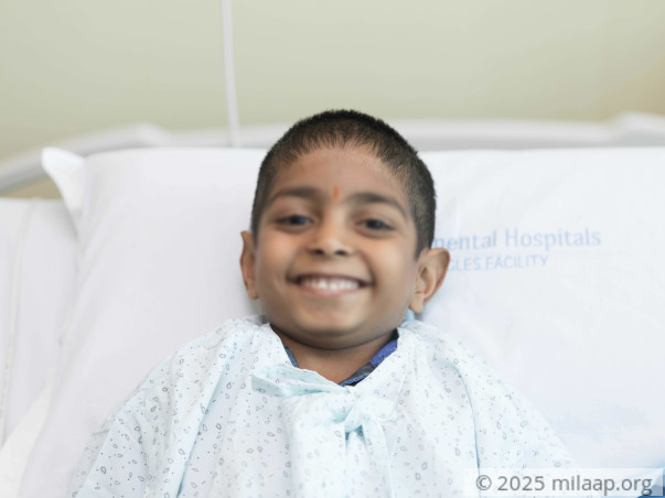 Help 8-year-old Varun fight a severe kidney disease