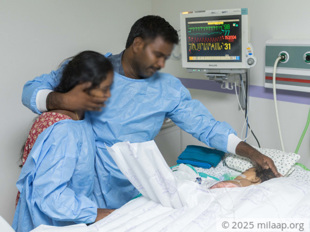 65% Of This Baby’s Body Is Burnt And He’s Struggling To Live