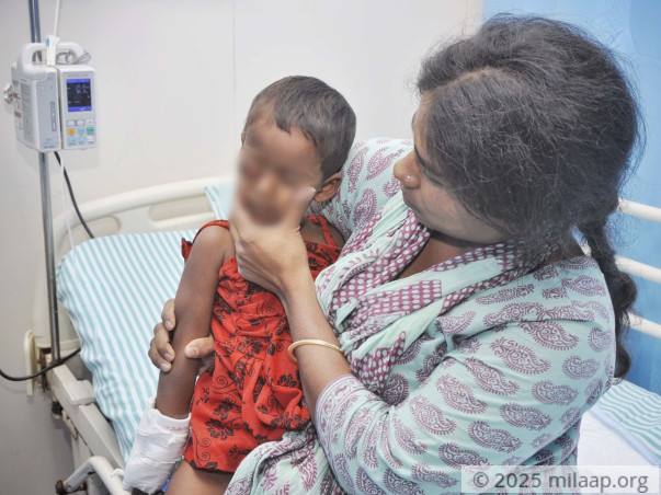 With Rs 1000 Left, Unemployed Single Mother Struggles To Save Her Baby