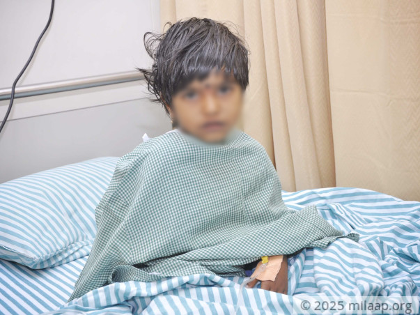 Cancer-Ridden Girl Thinks Injection Is Punishment For Being Naughty