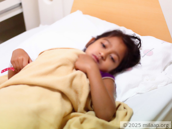 Help Dhatitri Ghosh to undergo her treatment