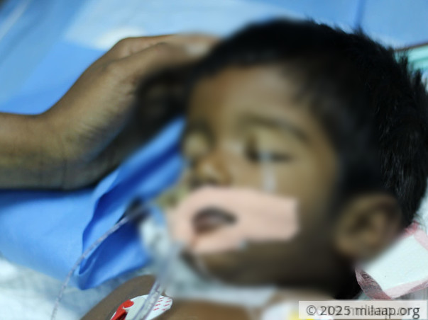 My son is in the ICU battling for his life