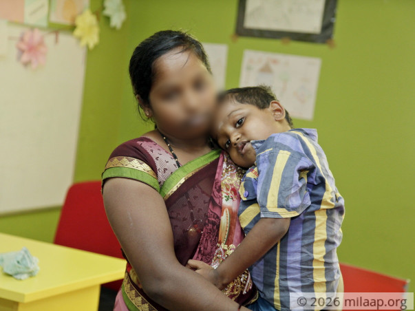 This 6-year-old boy can only survive with chemotherapy