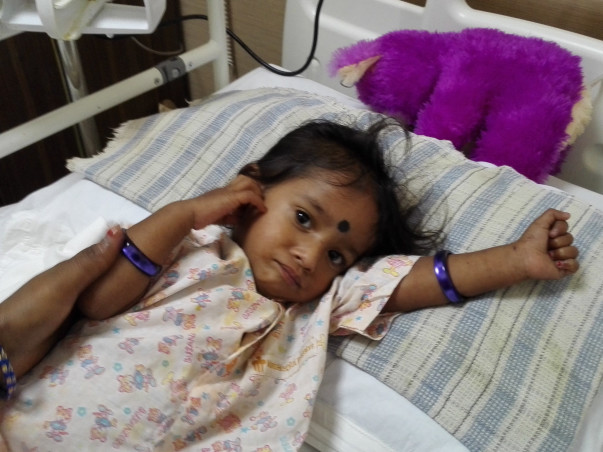 Help 1-year-old Vijitha recover from Dengue