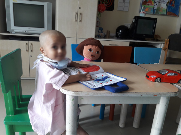 Help Ved undergo a bone marrow transplant