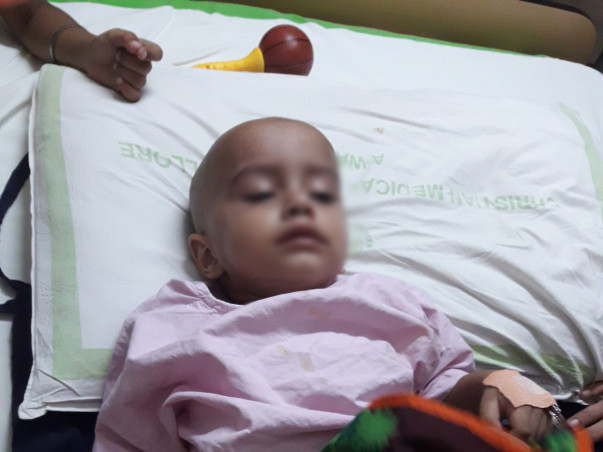 Help Ved undergo a bone marrow transplant