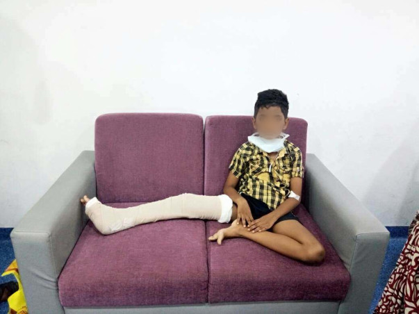 10-year-old Naren Thinks His Cancer Is A Blood Clot Which Will Go Away