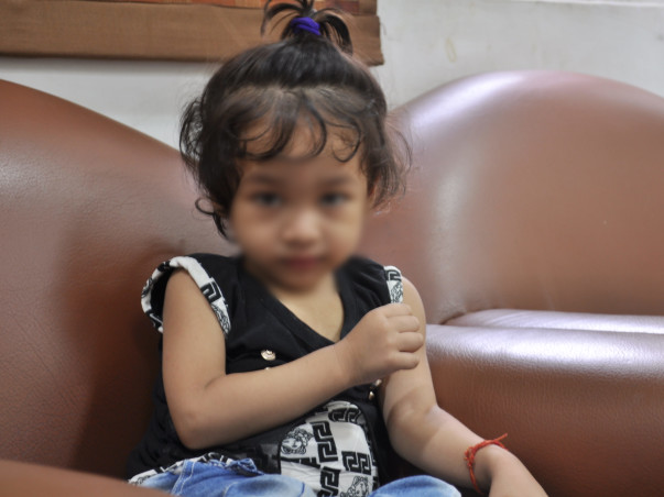 Help Baby Saanvi raise funds to get stem cell transplantation