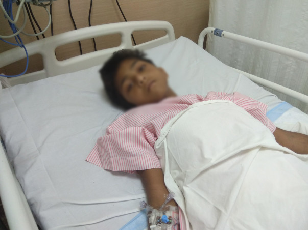 12-year-old Jutur met with a severe road accident and needs our help