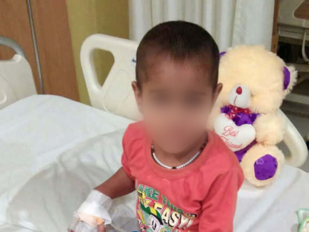 3-year-old Aarohi Has Only One Kidney And It Has A Tumor On It