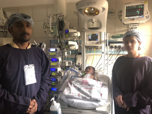 Help 2 month old baby Naksh fight a severe heart disease