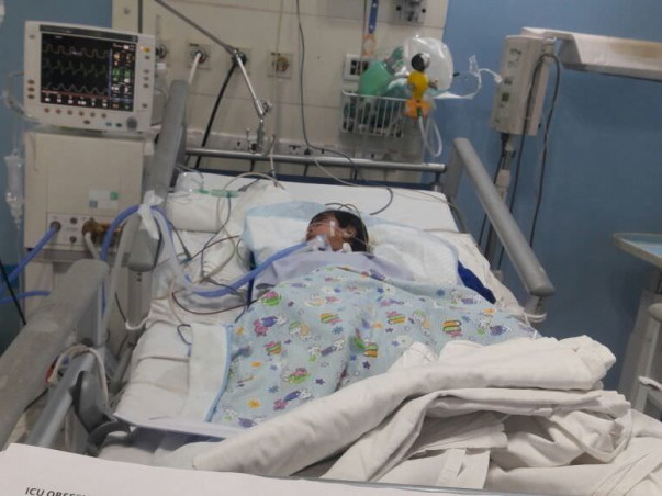 Help 1-year-old Rohit fight for his life in the ICU