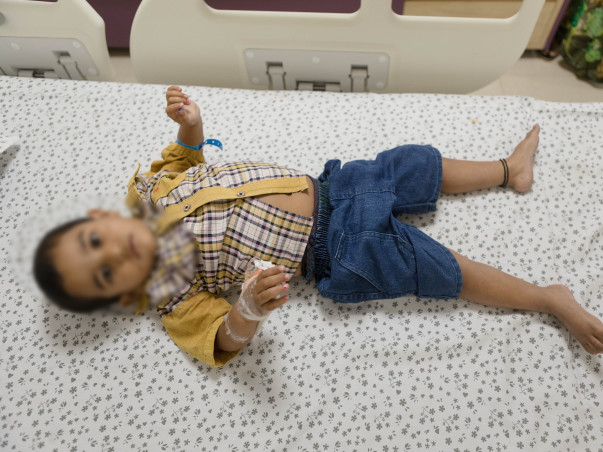 From the time he was 18 months old Mohan struggles with Liver disease