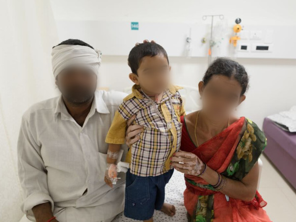 From the time he was 18 months old Mohan struggles with Liver disease