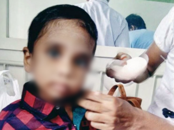 Please donate as much as you can to save my sis kid by Prakash