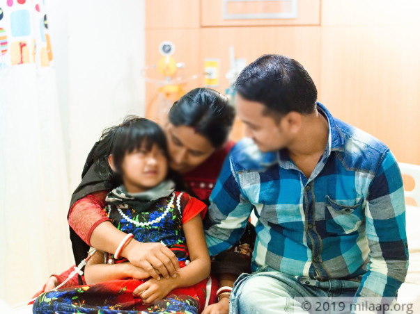 Help Dhatitri Ghosh to undergo her treatment