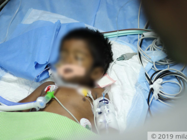 My son is in the ICU battling for his life