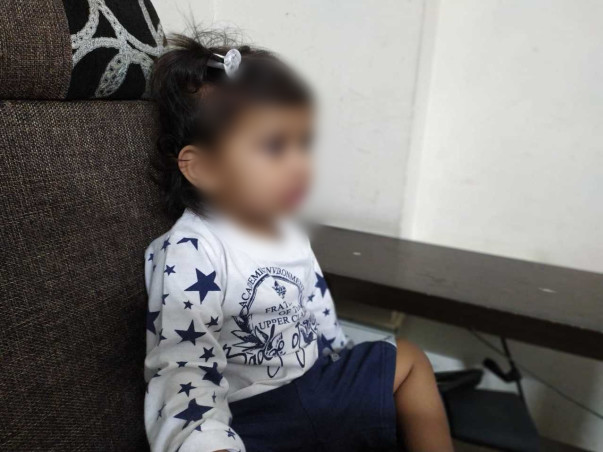 Riti: I wish I could hear you Mom. 
"Please Help her hear and speak"