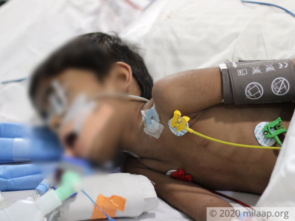 Help My Son Fight Lung And Blood Infection