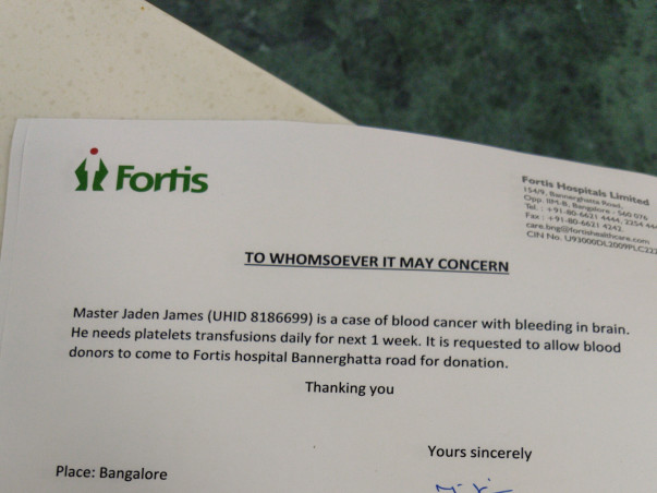 9 Years Old Jaden James Needs Your Help Fight Leukemia (Blood Cancer)