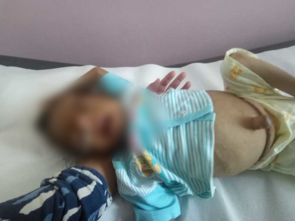 This Mother Can't Even Hold Her Baby Without Causing Him Pain