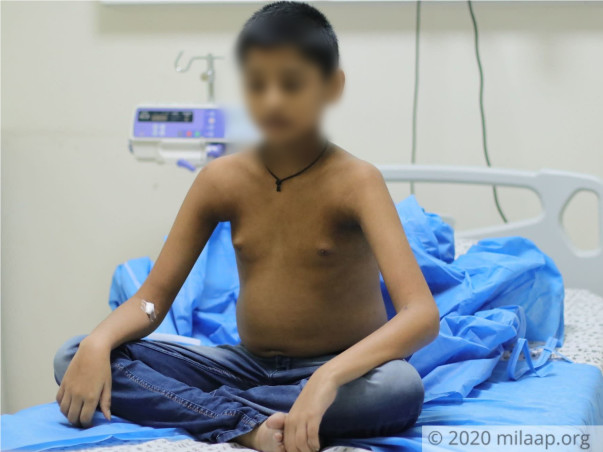 This Boy's Liver Is Almost 100% Scarred, Needs An Urgent Transplant