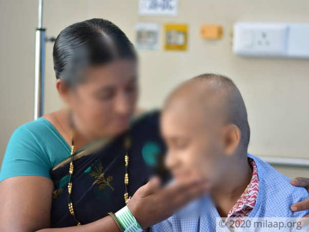 My son is suffering from cancer and need your help to fight it.