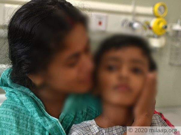 My son has cancer and needs your support to live