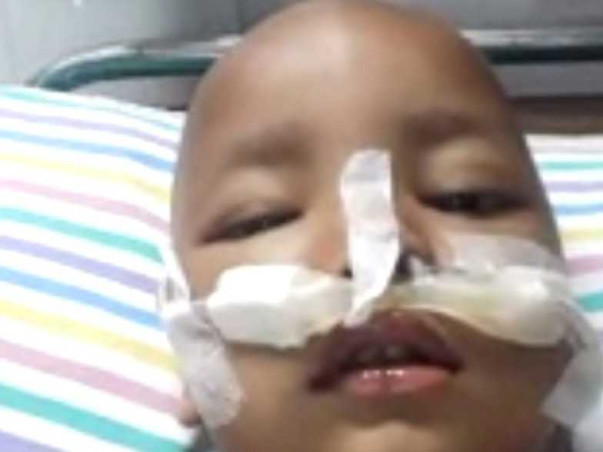 2 yr old kid Abdul needs your help fight cancer. Please save the child