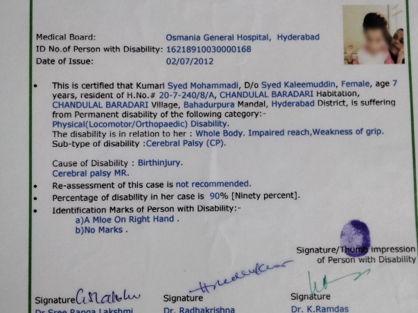 Support My Daughter To Recover From Neurogenetic disorder
