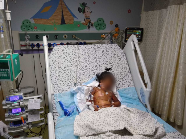 My daughter is in the ICU battling for her life and needs your help