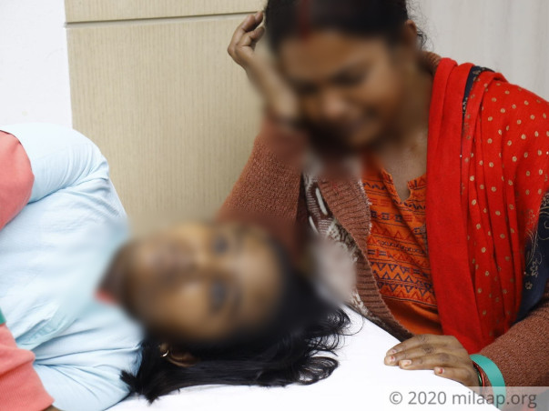 Her Twin Brother Prays For Her At Home While She Fights Blood Disease