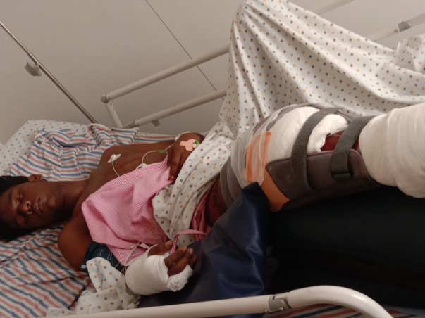 17 years old Mohammed vahith needs your help fight Road Traffic accident